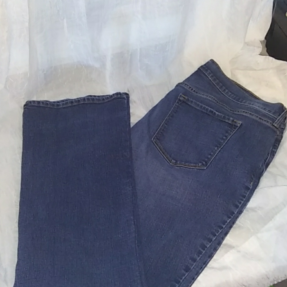 Dark wash blue jeans sz 16 regular
